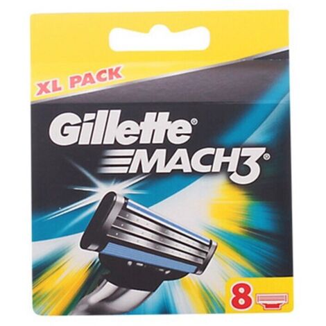 Gillette Carg. Mach-3 8 Ud.(200C/U)