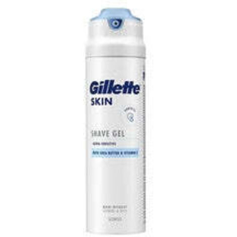 Gillette Skin Ultra Sensitive Rasiergel 200 ml – Schutz und Komfort für empfindliche Haut