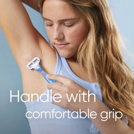 GILLETTE VENUS RASOIO DONNA SMOOTH A 3 LAME. 1 MANICO + 2 LAMETTE DONNA