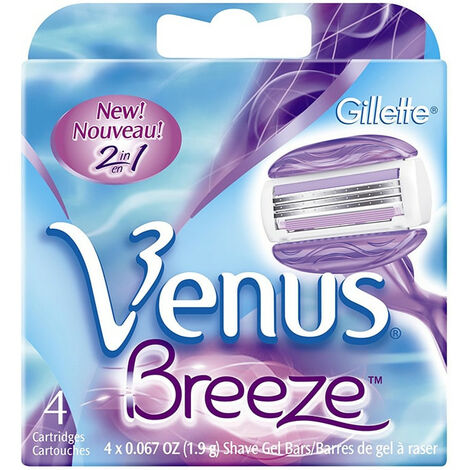 Gillette Venus Rasoir feminin ComfortGlide Breeze x4