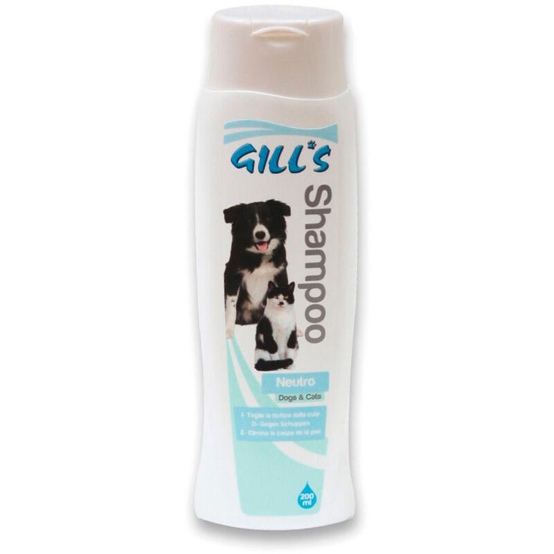 

Champu para mascotas neutro 200ml - Gill's