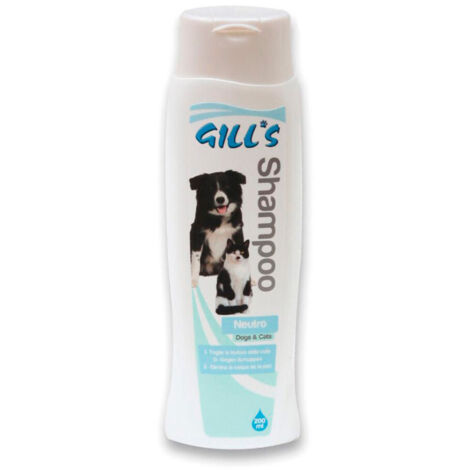 gill's shampooing neutre pour animaux de compagnie 200ml