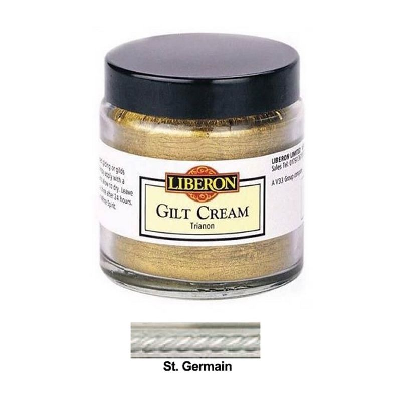 Liberon - Gilt Cream - Restore or New Gilding - 30ml - St Germain - St Germain