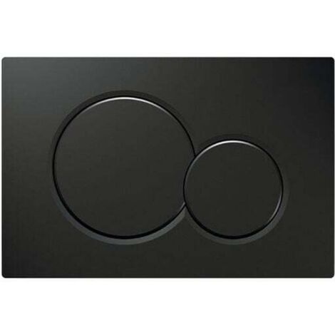 Gilt für Geberit Sigma01 Betätigungsplatte, schwarz glänzend (115.770.DW.5)