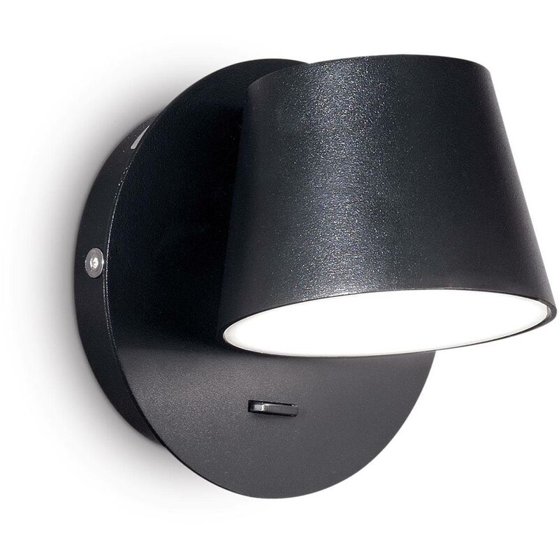 Gim - led Light Wall Light Black - Ideal Lux