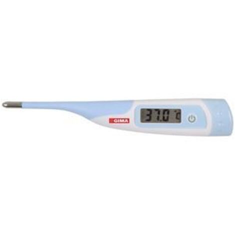 GIMA 25556 termometro digitale per corpo Termometro a contatto Blu, Bianco Orale, Rettale, Ascellare Pulsanti