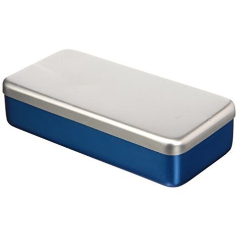 GIMA 26665 Scatola Alluminio, 21,8 x 10,6 x H 5 cm