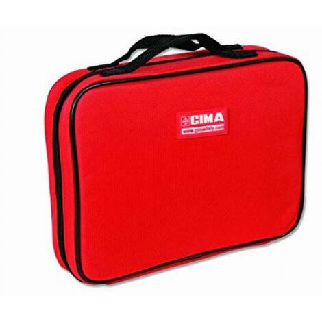 Gima 27129 Portafiale, Nylon, Rosso