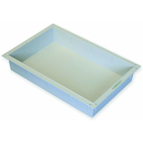 GIMA 27925 Plastica Vaschetta, 60 cm Lunghezza x 40 cm Larghezza x 10 cm Altezza