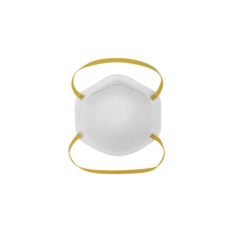 Gime 2575493 Masque Anti Poussières Fines Sans Soupape Ffp2 20 Pc(S) Din En 149:2001 + A1:2009
