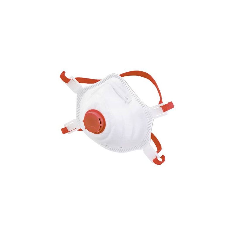 2575496 masque anti poussières fines avec soupape FFP3 10 pc(s) din en 149:2001 + A1:2009 - Gime