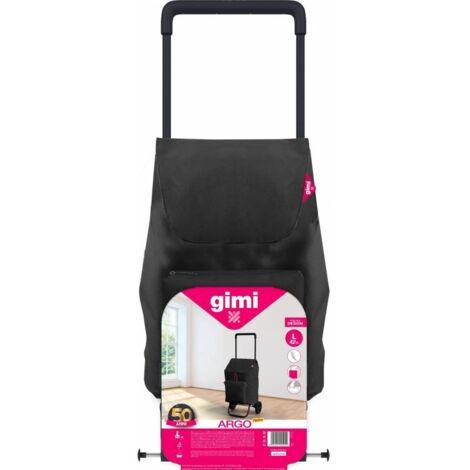 GIMI CARRELLO SPESA ARGO 42 L NERO - 1 pezzo
