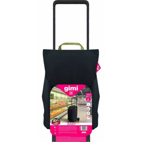 GIMI CARRELLO SPESA EASY 40 L NERO
