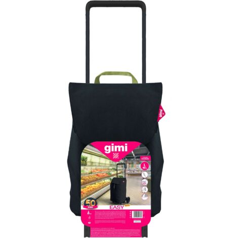 Gimi Carrello Spesa Easy 40 L Nero