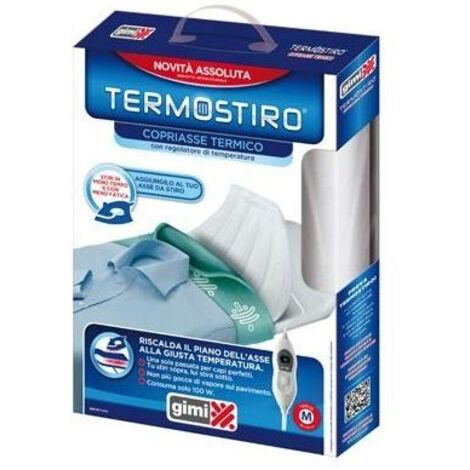 GIMI COPRIASSE TERMICO ELETTRICO TERMOSTIRO formato large -220v, 120w FER 333023