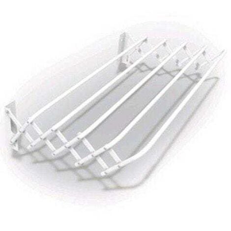 Gimi STENDIBIANCHERIA DA PARETE BRIO SUPER 80 Stenditura 4 mt. cm. 80x43x23 h Gimi