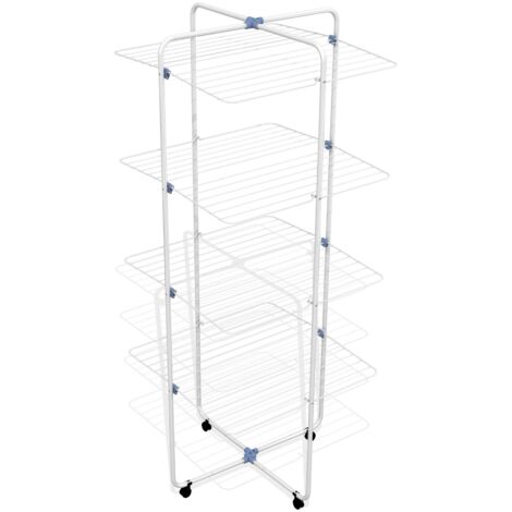 Gimi stendino Vip40 stendibiancheria verticale a colonna cm 70x70x168h per biancheria intima