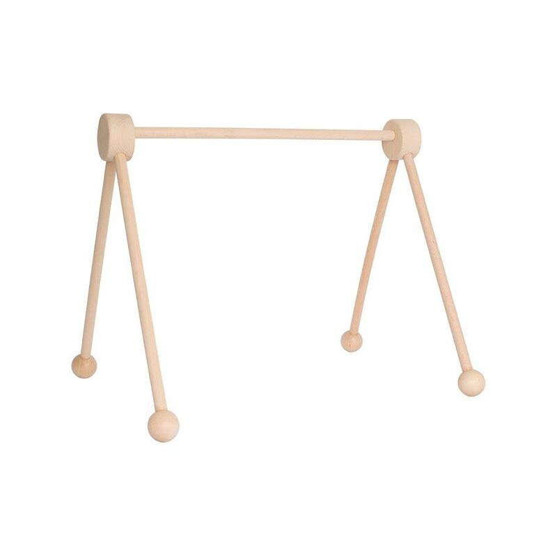

Gimnasio para bebé de madera natural - Jabadabado