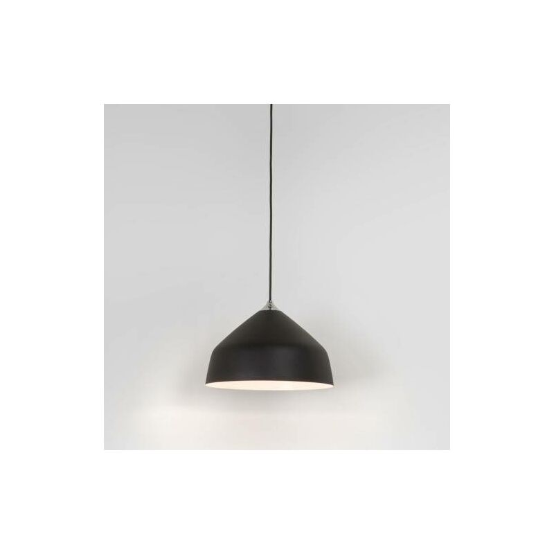 Astro Ginestra 300 - 1 Light Small Dome Ceiling Pendant Matt Black, E27