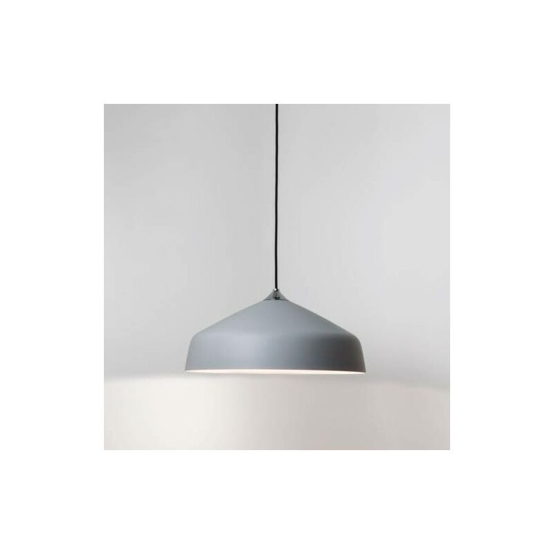 Astro Ginestra 400 - 1 Light Large Dome Ceiling Pendant Light Grey, E27