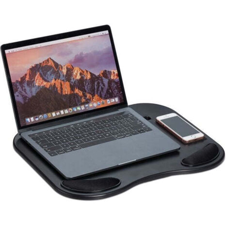 Ginocchiera per laptop nera