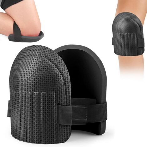 Ginocchiere per Edilizia e Giardinaggio - Leggere e Resistenti, Schiuma EVA, Cinghie Regolabili, Antiscivolo, 17,5 x 14,5 cm, Protezione Comoda per Uomini e Donne, Ideali per Lavoro e Yoga