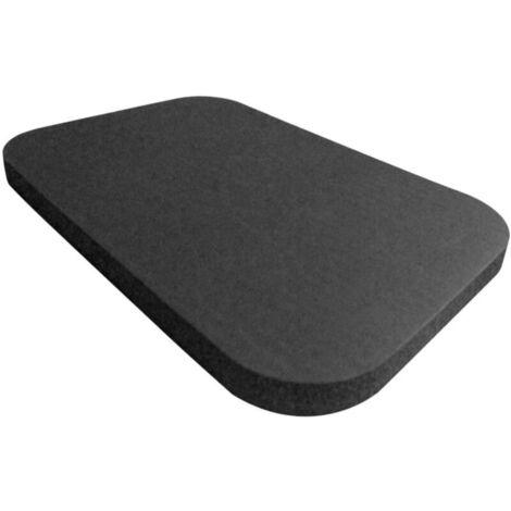 Ginocchiere per yoga, cuscini in schiuma antiscivolo per esercizi Pilates a terra, supporto comodo e leggero per lo yoga, a casa e in palestra (Dimensioni: 40 x 33 x