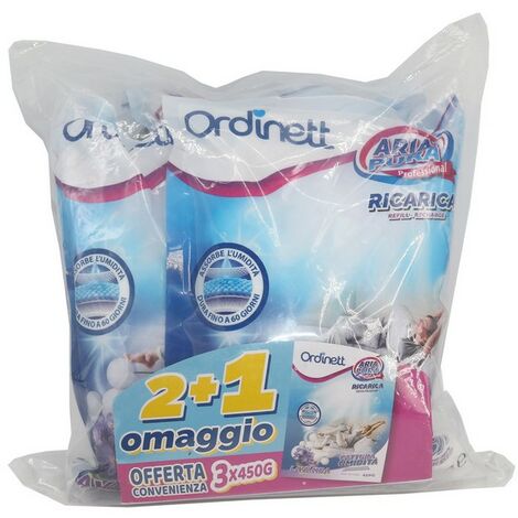 Gio' style ordinett ricarica sali neutro 450 grammi pz.3 (8 confezioni) - Ordinett