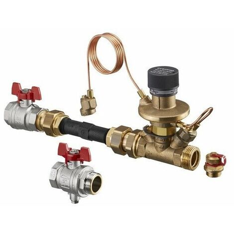 GIOCA con REGUL. PREMERE ° DIFF. Valvola HYCOCON DTZ DESTRA TS DN25
