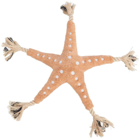 Giocattoli per cani Trixie Poliestere Cotone 32 cm Marrone Stella marina