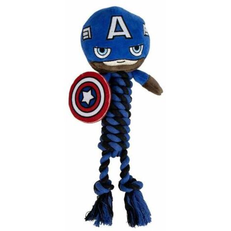 Giocattolo da mordere per cani Marvel Azzurro 9,5 x 30 x 9,5 cm