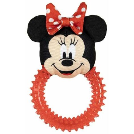 Giocattolo da mordere per cani Minnie Mouse   Rosso 10,0 x 5,0 x 17,0 cm (4 Unità)