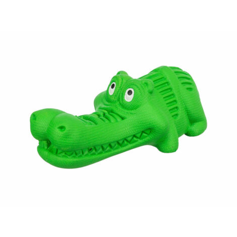 Giocattolo Dispenser Premi per Animali Domestici 2 in 1 Trixie Verde 18 cm Coccodrillo