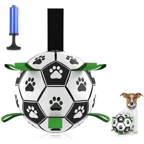 Giocattolo per cani, giocattoli interattivi da calcio per cani  Palla giocattolo resistente per cani di taglia media e piccola