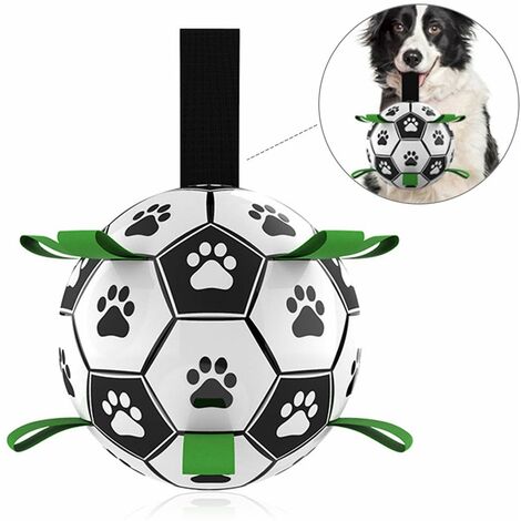 Ethical Pet Plush Dog Toy Football 4.5-in