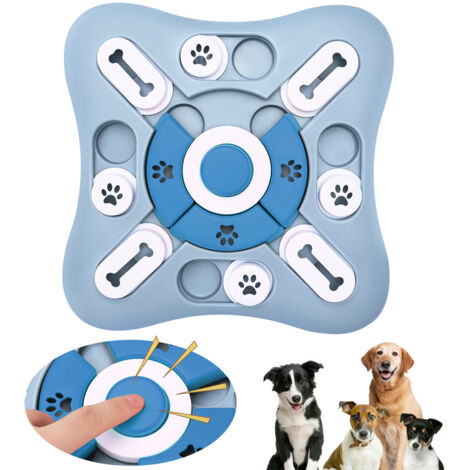 Giocattolo per cani intelligenza, puzzle per cani, giocattolo interattivo per allenamento IQ per stimolazione mentale, giocattolo per arricchimento Del cane con design squeak