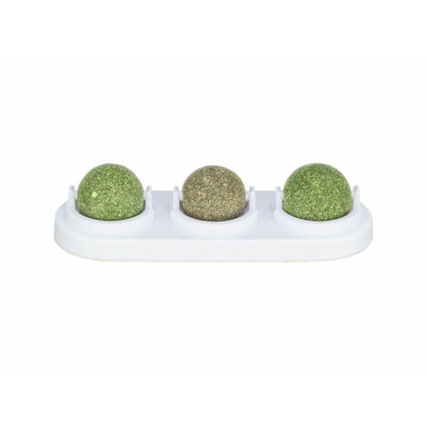 Giocattolo per gatti Trixie Bianco Verde Palline