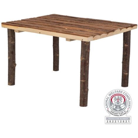 Giocattolo per Roditori Trixie Marrone Corteccia di albero 45 × 27 × 35 cm Piattaforma
