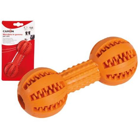 GIOCHI CAMON MANUBRIO GOMMA P/CANI 13CM