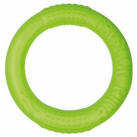 Gioco galleggiante ciambella in EVA modello Activitoys per cani: Gioco grande 26,5 cm - Arancione