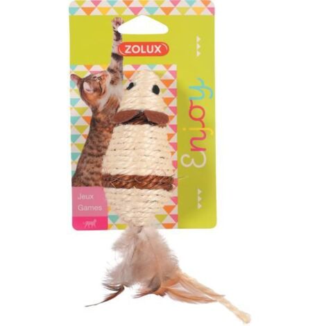 GIOCO GATTO SISAL TOPINI
