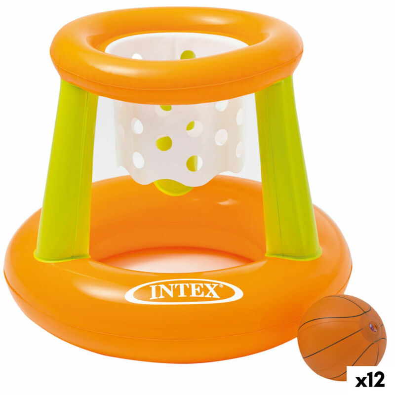 Intex - Gioco Gonfiabile Cestello da Basket 67 x 55 x 67 cm (12 Unità)