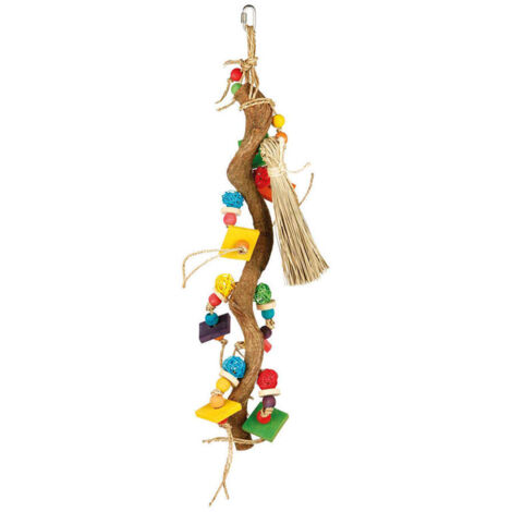 Gioco naturale, in legno, 56cm per Uccelli