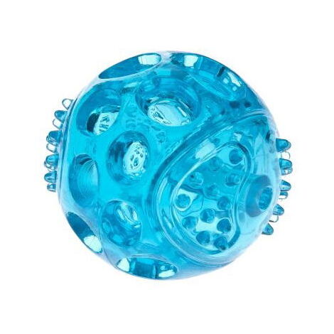 Gioco palla Bounce in TPR con squeaker per cani
