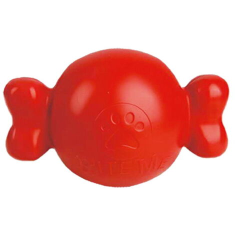 Gioco palla osso galleggiante in TPR Bite-Me per cani
