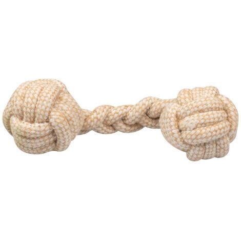 Gioco per cani in corda a forma di osso modello Dumbbell 25 cm