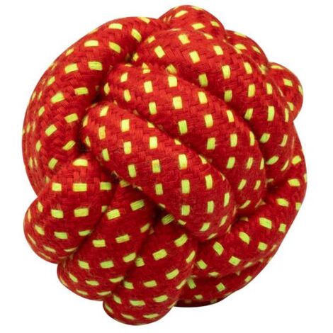 Gioco per cani in corda annodata a forma di palla 9 cm