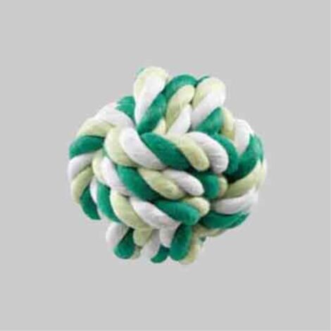 Gioco per cani 'pallina intrecciata' ø 8 cm