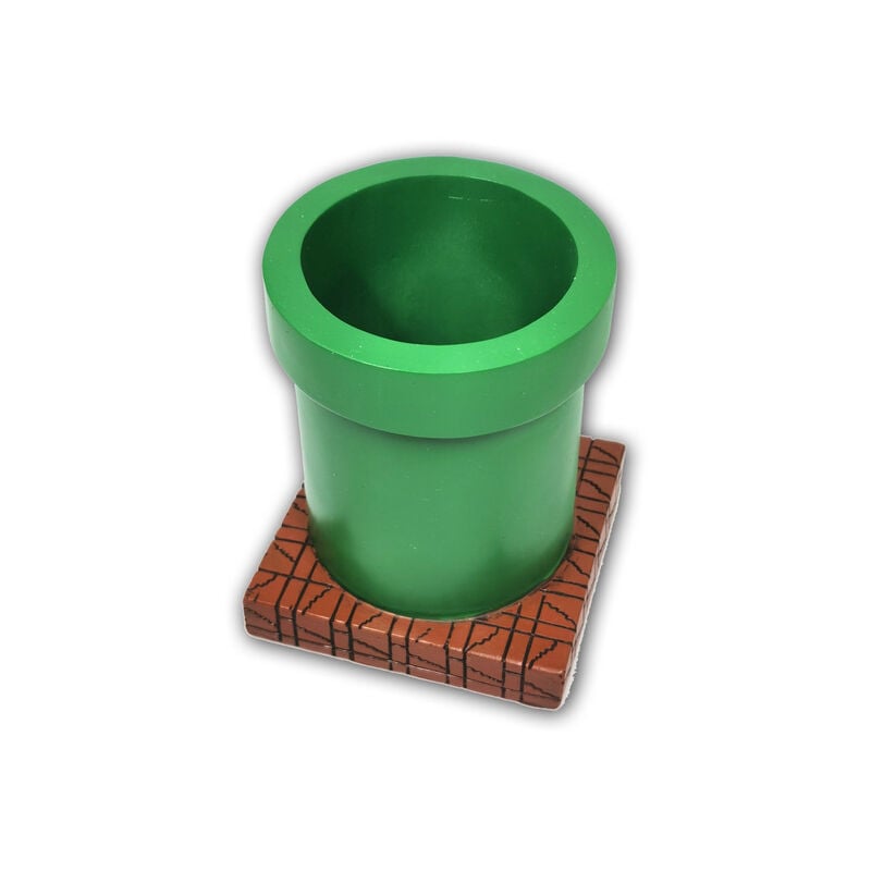 Gioco portapenne per tubo d&39acqua canale verde