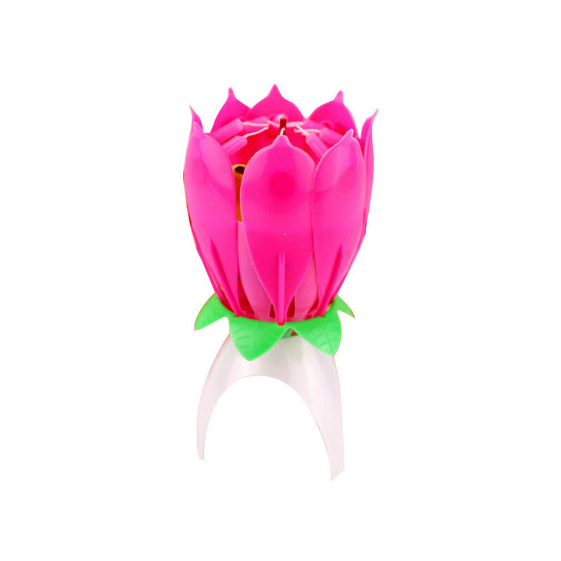 Gioia canto musica candela di compleanno